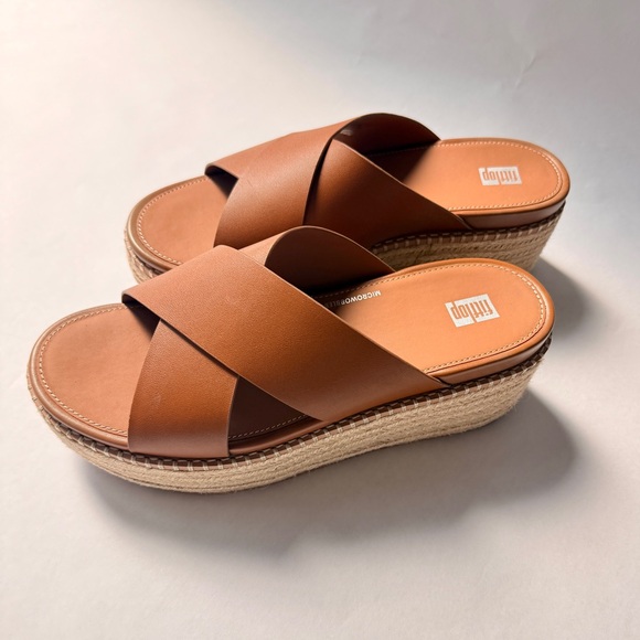FitFlip Wedge Sandals - Picture 1 of 3